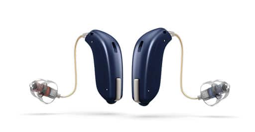 two hearing aids