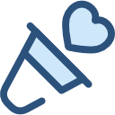 announcement love icon